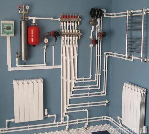 ცენტრალური გათბობის სისტემის მონტაჟი